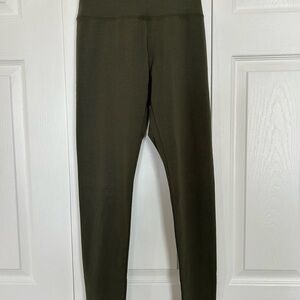 AERIE Olive Green High-Waisted Leggings